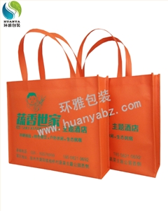 彭州酒店无纺布宣传袋 环雅包装精心设计制作 量大从优