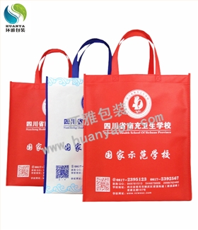 南充卫生学校宣传环保袋