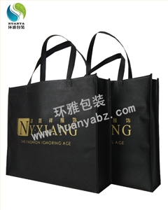 品牌服饰无纺布包装袋定制 金粉印刷 高端大气上档次