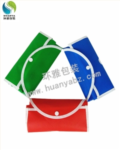 新疆无纺布钱包袋折叠环保袋定制  环雅包装工厂直销性价比高