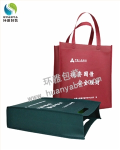 中国人民银行宣传手提袋无纺布打孔袋定制 环雅款式多规格全