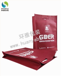 哥拜耳水性无机矿物涂料宣传用无纺布袋 打孔设计美观耐用