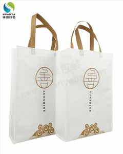 成都品牌宣传无纺布手提袋定做 丝印清晰美观环保耐用