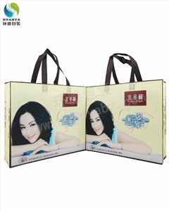 金多福珠宝品牌宣传无纺布手提袋是在哪个厂家定做的？