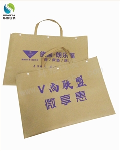 德国朗乐福床品包装袋无纺布家纺袋定做 加扣设计美观耐用