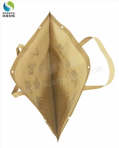 德国朗乐福床品包装袋无纺布家纺袋定做 加扣设计美观耐用