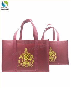 厂家定做个性化通底无纺布袋 线拉提带结实耐用