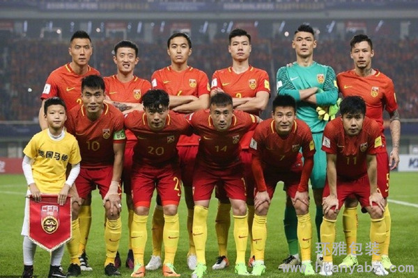 国足合影照